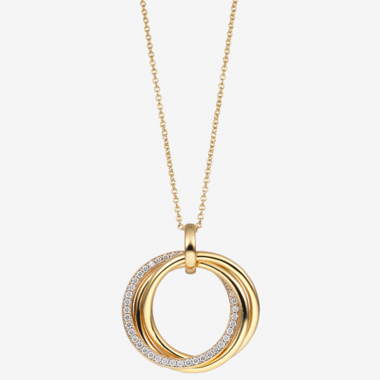 Trinity Necklace Gold