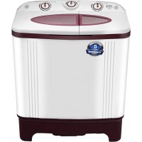 Semi Automatic Top Load Washing Machine Red