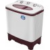 Semi Automatic Top Load Washing Machine Red