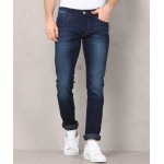 Slim Men Dark Blue Jeans