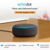 Smart speaker with Alexa (Black)