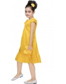 Girls Midi/Knee Length Beach Wear Dress